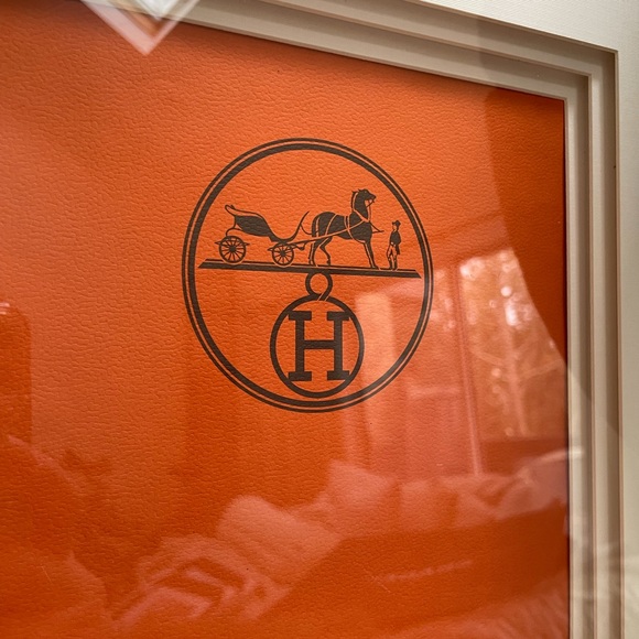 Repurposed, Hermes 11x14 frame. Triple matting. Beautiful frame. - Picture 4 of 5